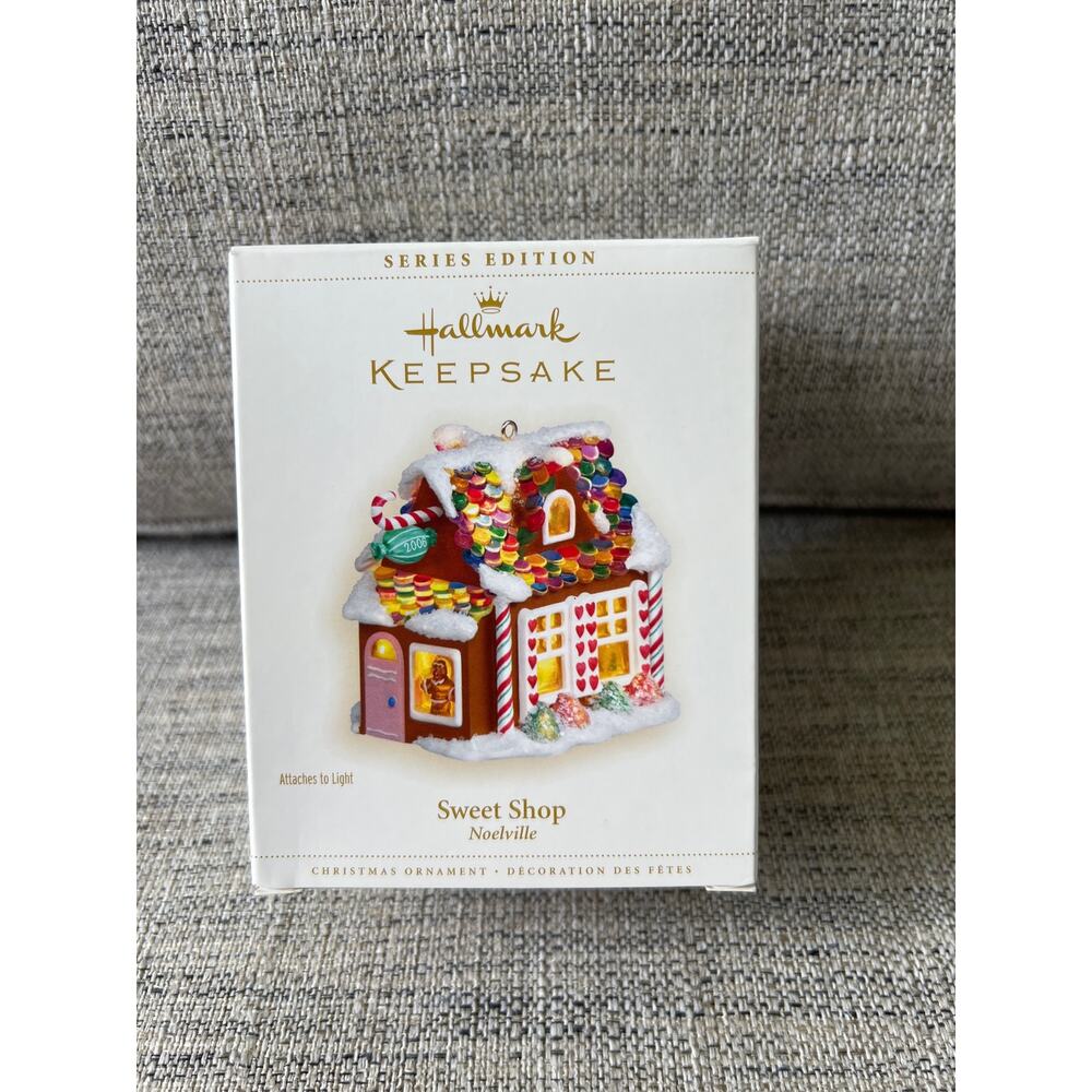 Hallmark Keepsake Ornament Sweet Shop Noelville 2006 Edition 1st In Series